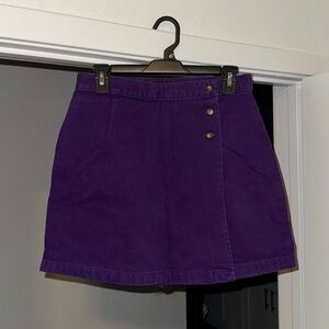 Vintage Purple Denim Skort — Palmetto’s